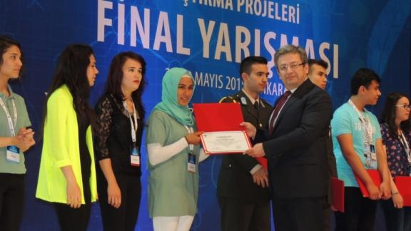 TÜBİTAK Proje Yarışmasında Türkiye  Birincisi Olduk