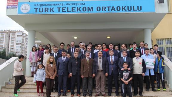 Türk Telekom Ortaokuludan Vefa Örneği