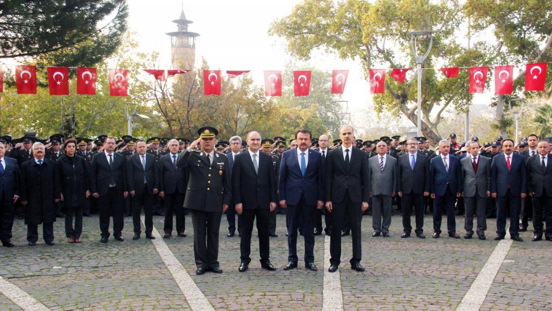 Mustafa Kemal Atatürk Kahramanmaraşta törenlerle anıldı
